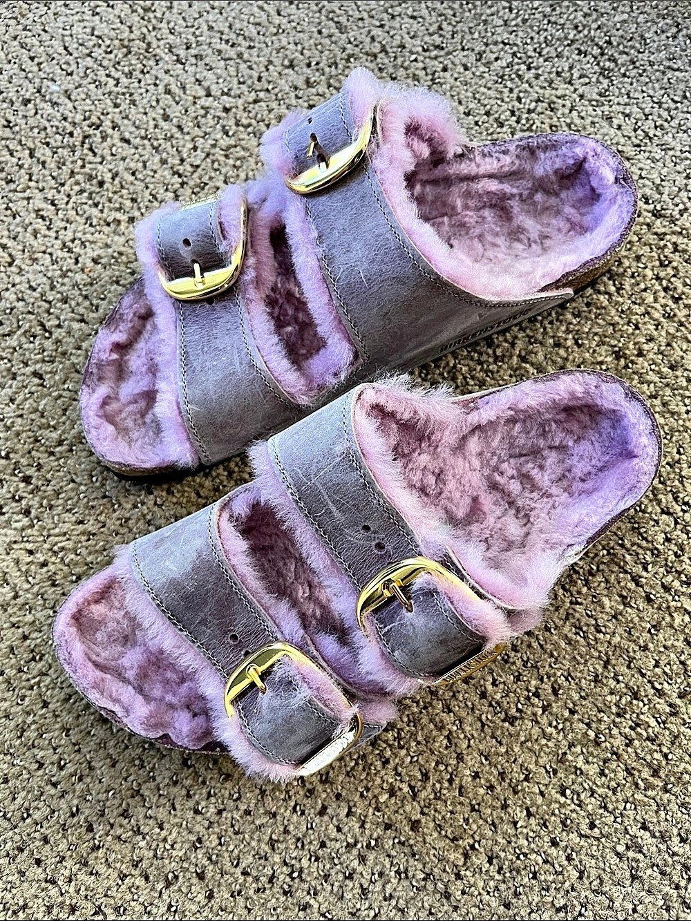 Birkenstock Arizona Shearling Sandals EU 38